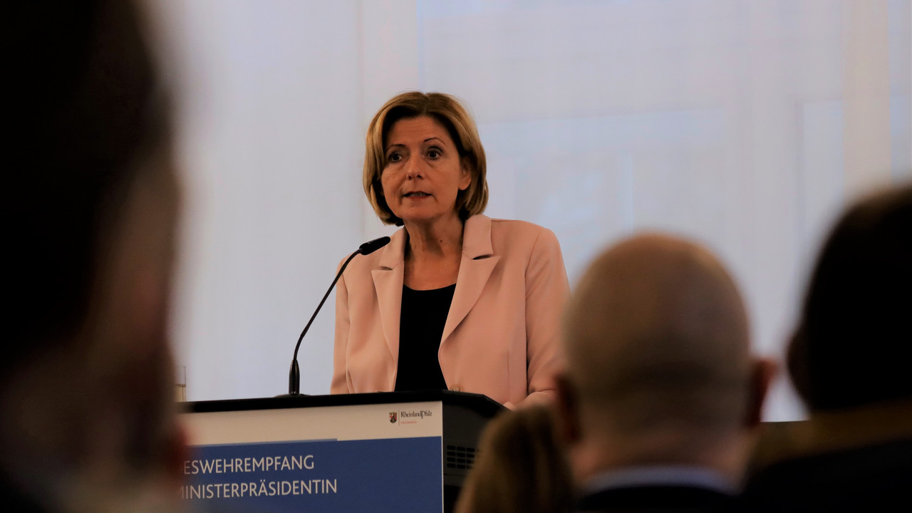 Bundeswehrempfang Ministerpräsidentin Malu Dreyer