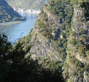 Die Loreley ist das Wahrzeichen des Oberen Mittelrheintals; Bild: RLP Tourismus