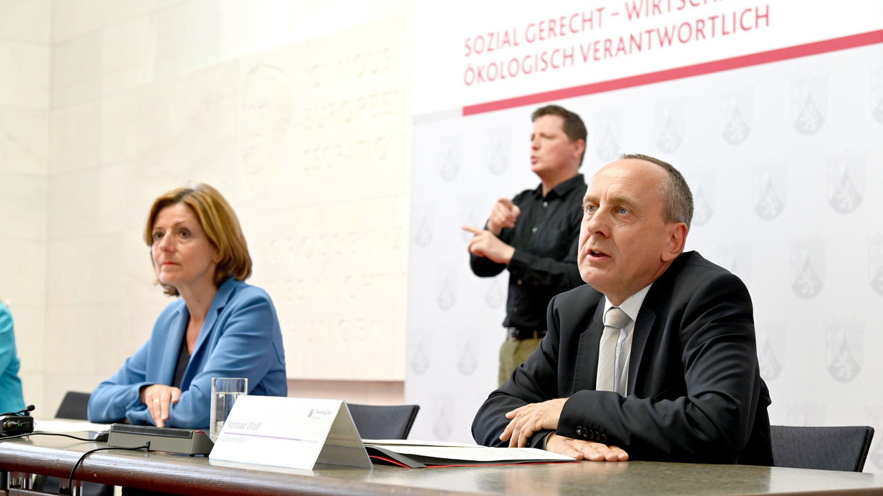 Kulturminister Konrad Wolf: "„Wir wollen mit unserem 6-Punkte-Programm gute Grundlagen schaffen und neue Impulse für die Kulturszene setzen."