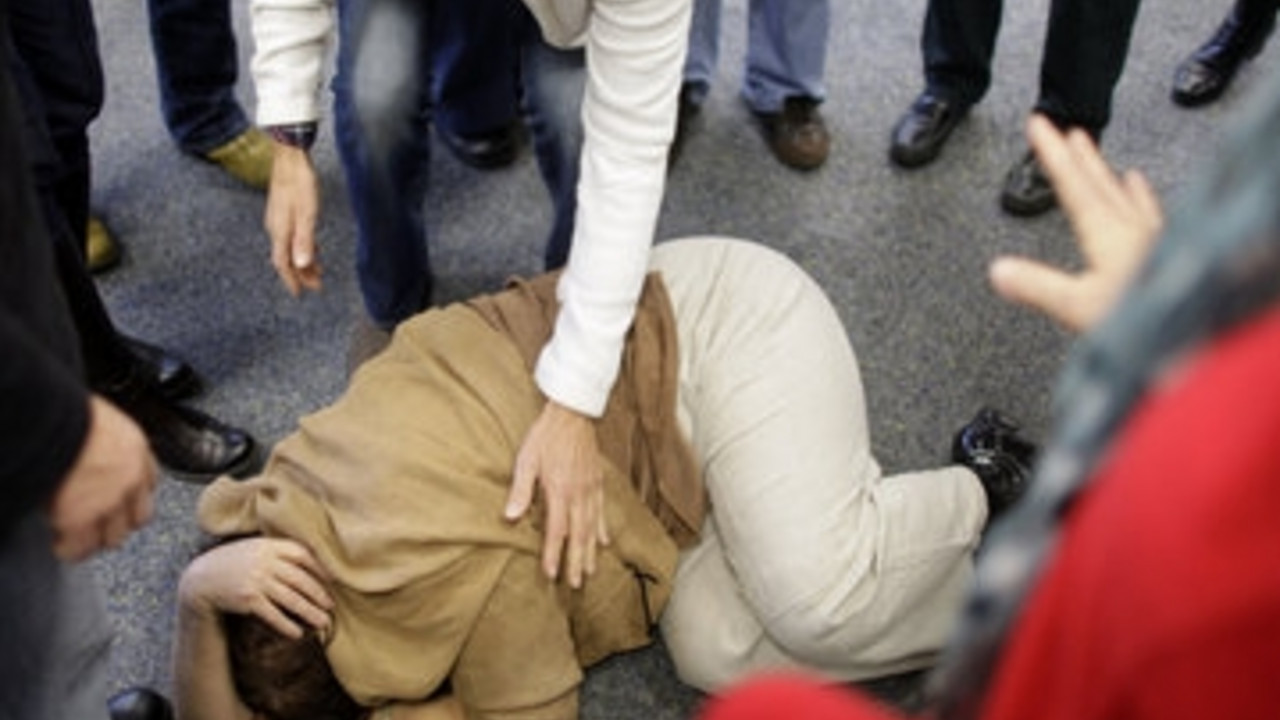 Symbolbild Gewaltprävention; Bild: rlp-Archiv, dpa