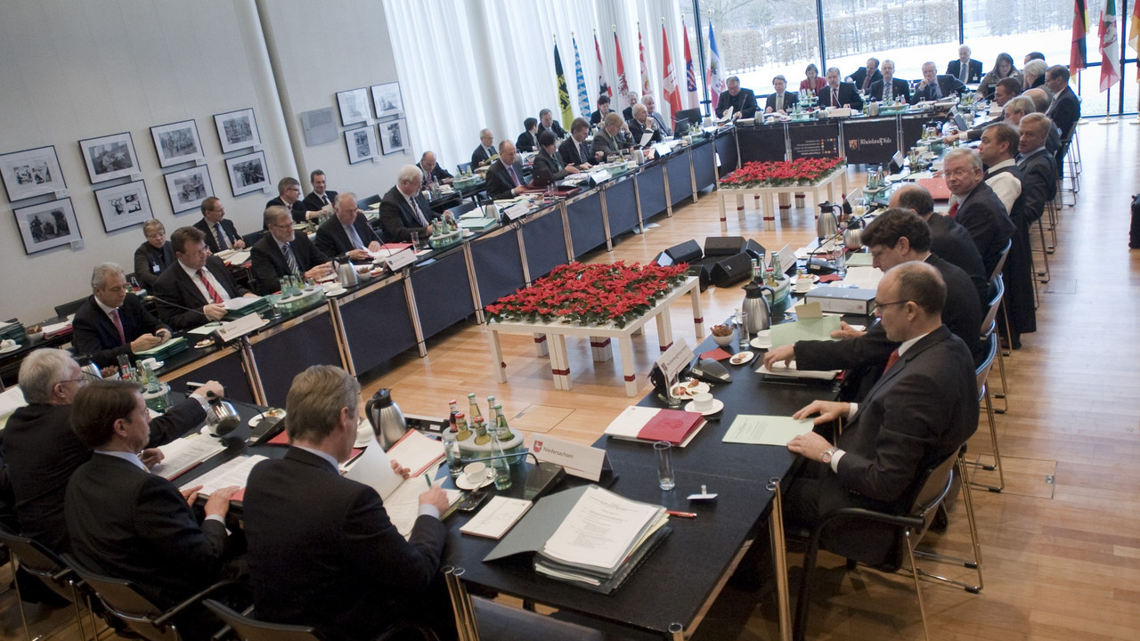 Tagung der Regierungschefin und der Regierungschefs in Berlin; Bild: Unger