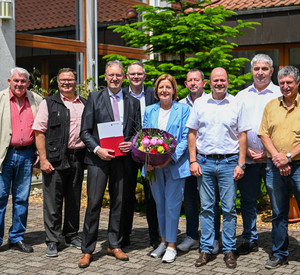 Ministerpräsidentin Malu Dreyer KIPKI-Förderbescheid VG Lambsheim-Heßheim