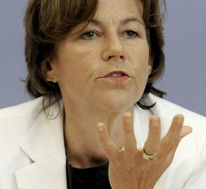 Ministerin Margit Conrad; Bild: dpa-Archiv