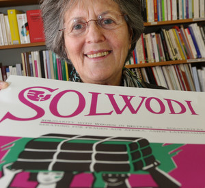 Solwodi-Gründerin Schwester Lea Ackermann; Bild: dpa