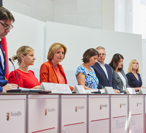 Pressekonferenz zum Thema Energiesicherheit
