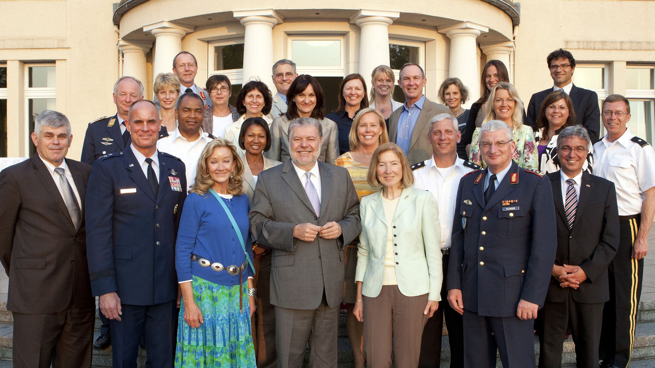 Treffen im Gästehaus der Landesregierung; Bild: Melanie Bauer