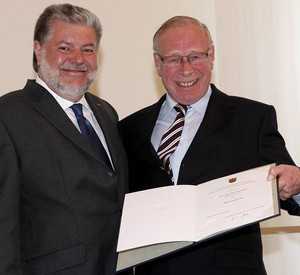 Kurt Beck und Hans-Artur Bauckhage; Bild: Sämmer