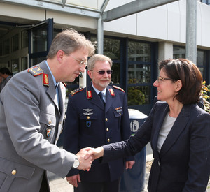 Ministerpräsidentin Dreyer besucht das Bundeswehrzentralkrankenhaus; Bild: Thomas Frey