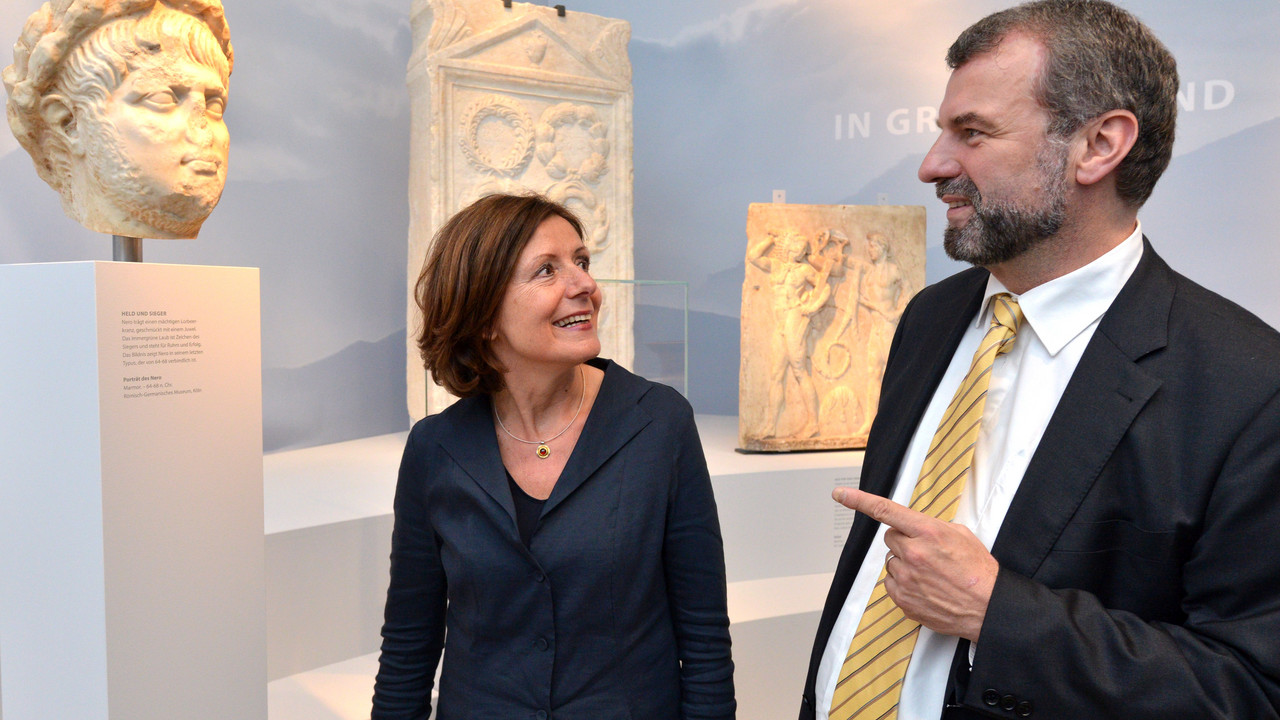 Eröffnung der Nero-Ausstellung in Trier