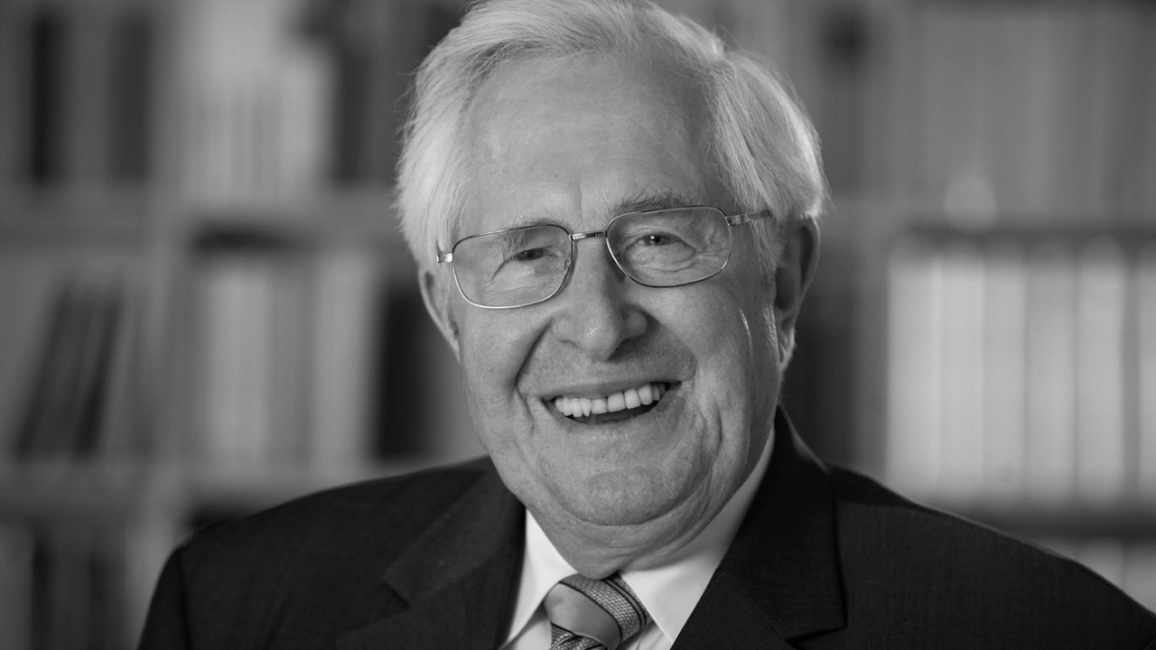 Ministerpräsident a.D. Bernhard Vogel ist verstorben.