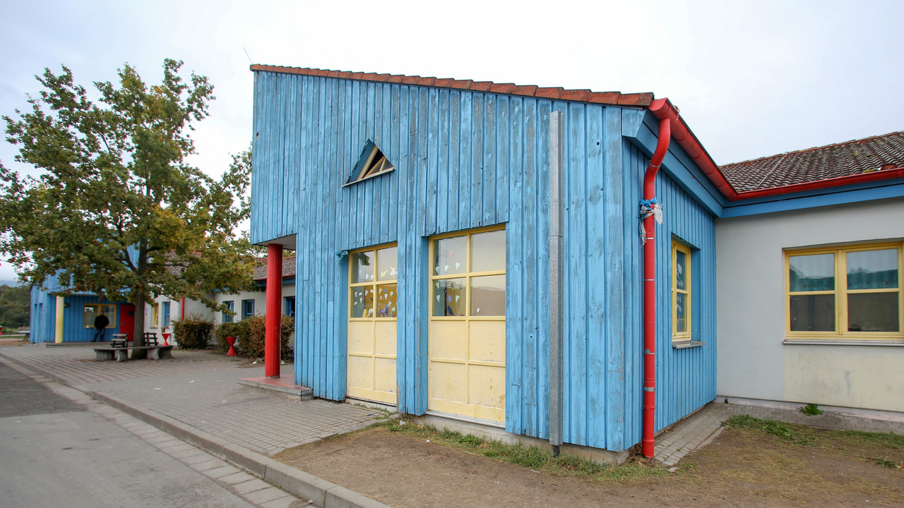 Gebäude in der Afa Ingelheim
