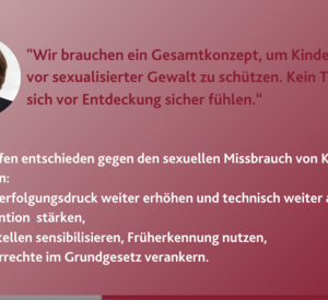 Rheinland-Pfalz kämpft entschieden gegen sexuellen Missbrauch von Kindern