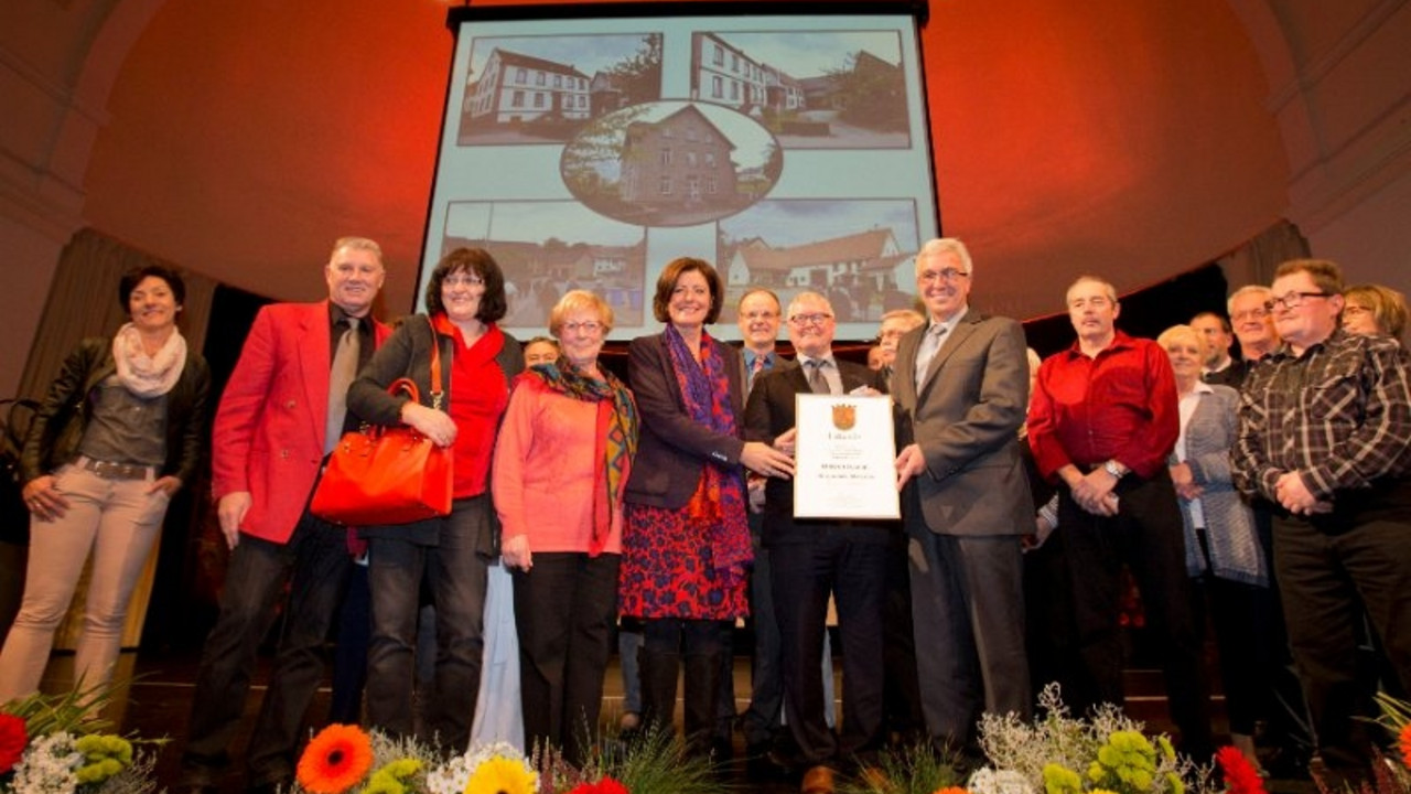 Preisverleihung "Unser Dorf hat Zukunft" in Kaiserlautern.