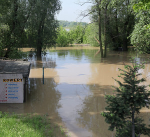 Hochwasser in Polen; Bild: dpa