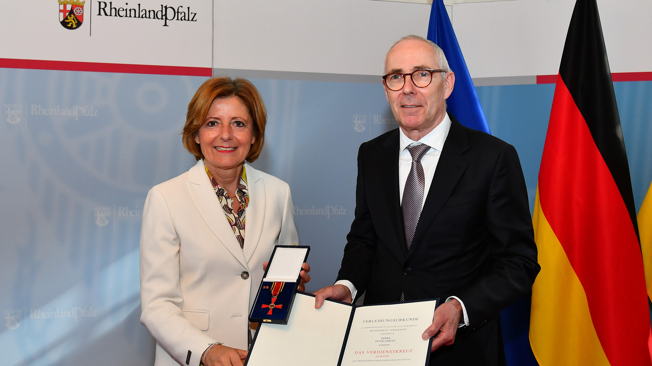 Peter Adrian und Malu Dreyer