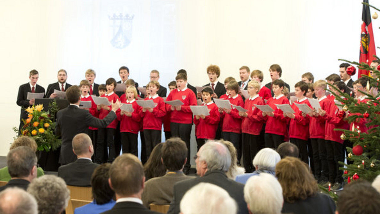 Mainzer Domchor; Bild: Peter Pulkowski / © Staatskanzlei