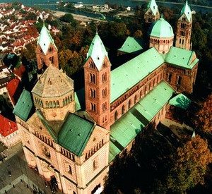 Der Speyrer Dom, eine der vier UNESCO-Welterbestätten in Rheinland-Pfalz; Bild: rlp-Archiv
