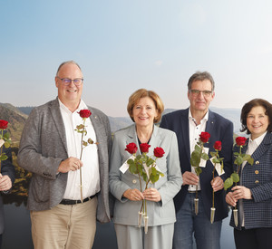 Ministerpräsidentin Malu Dreyer Rosenaktion Rotary Club Stromberg-Naheland