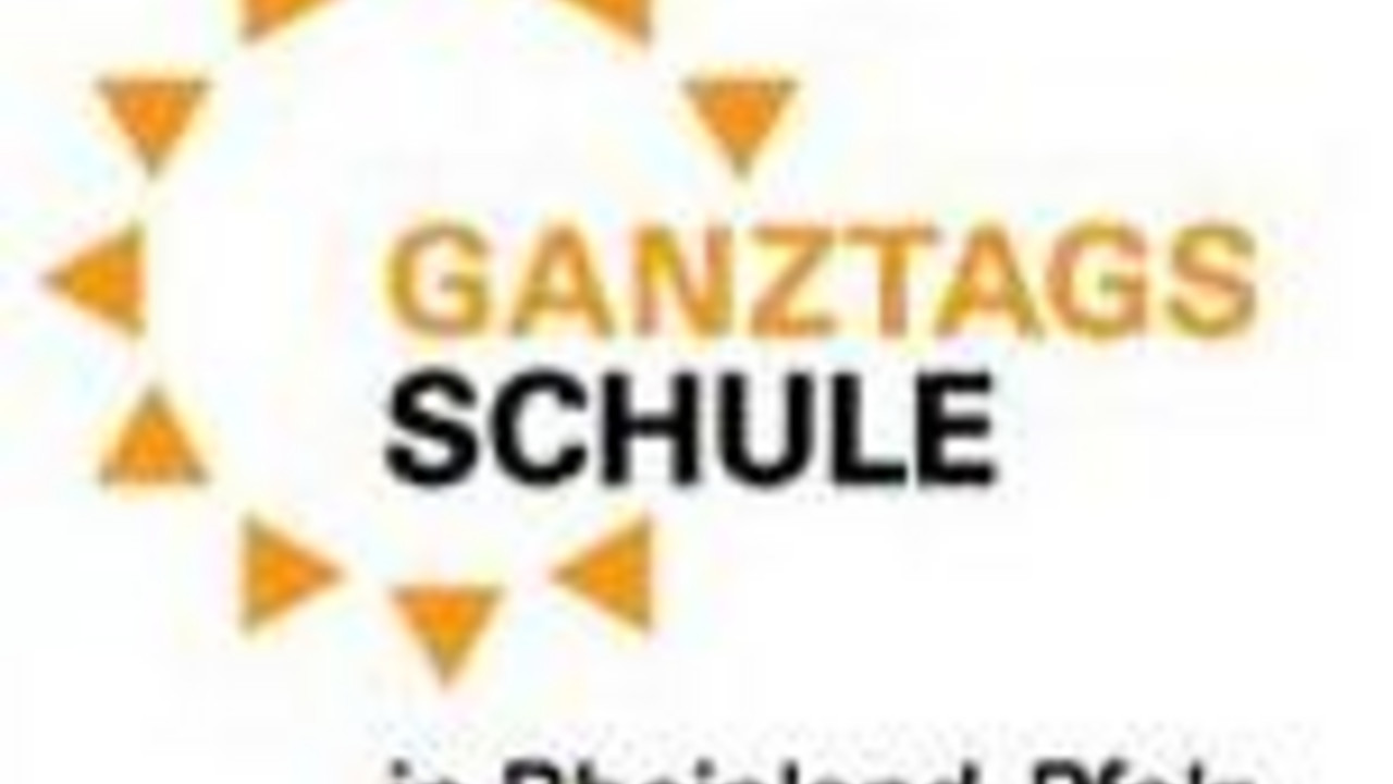 Logo „Ganztagsschule in Rheinland-Pfalz"; Quelle: MBWWK