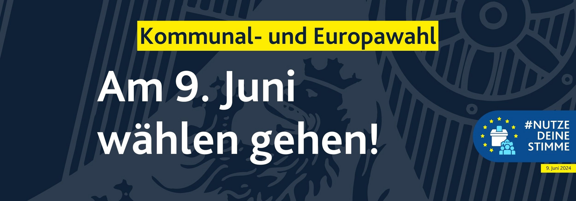 Kommunal- und Europawahl 2024