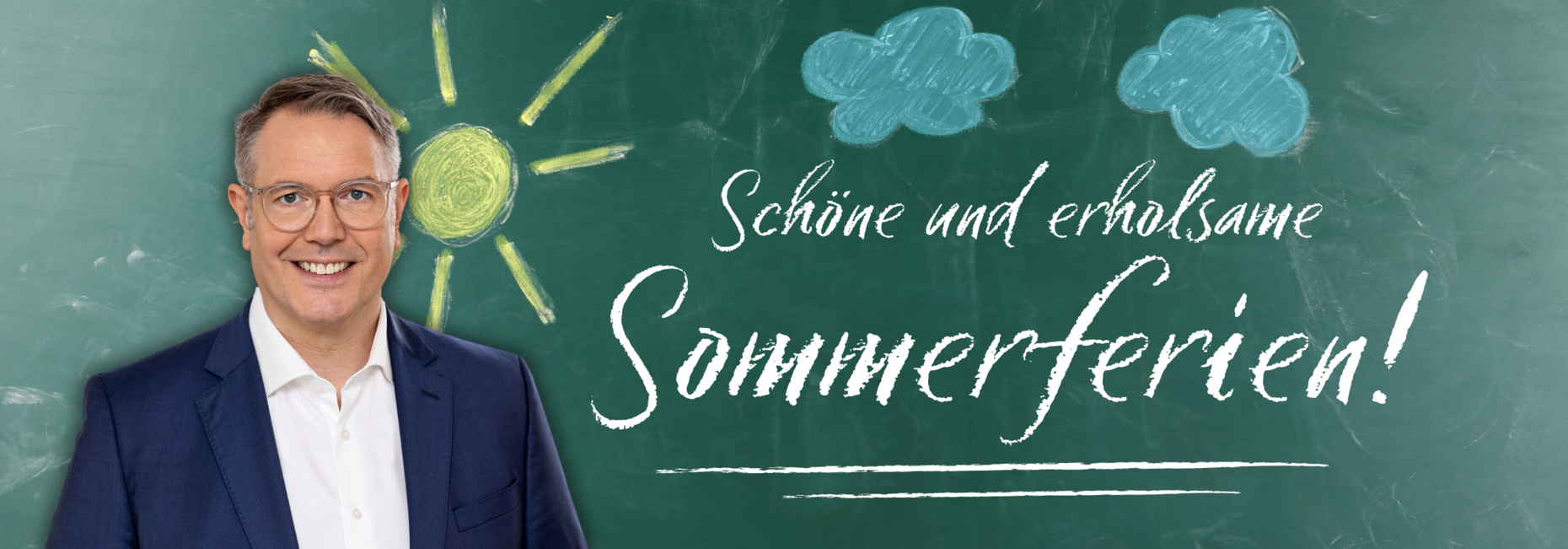 Ministerpräsident Alexander Schweitzer wünscht schone Sommerferien