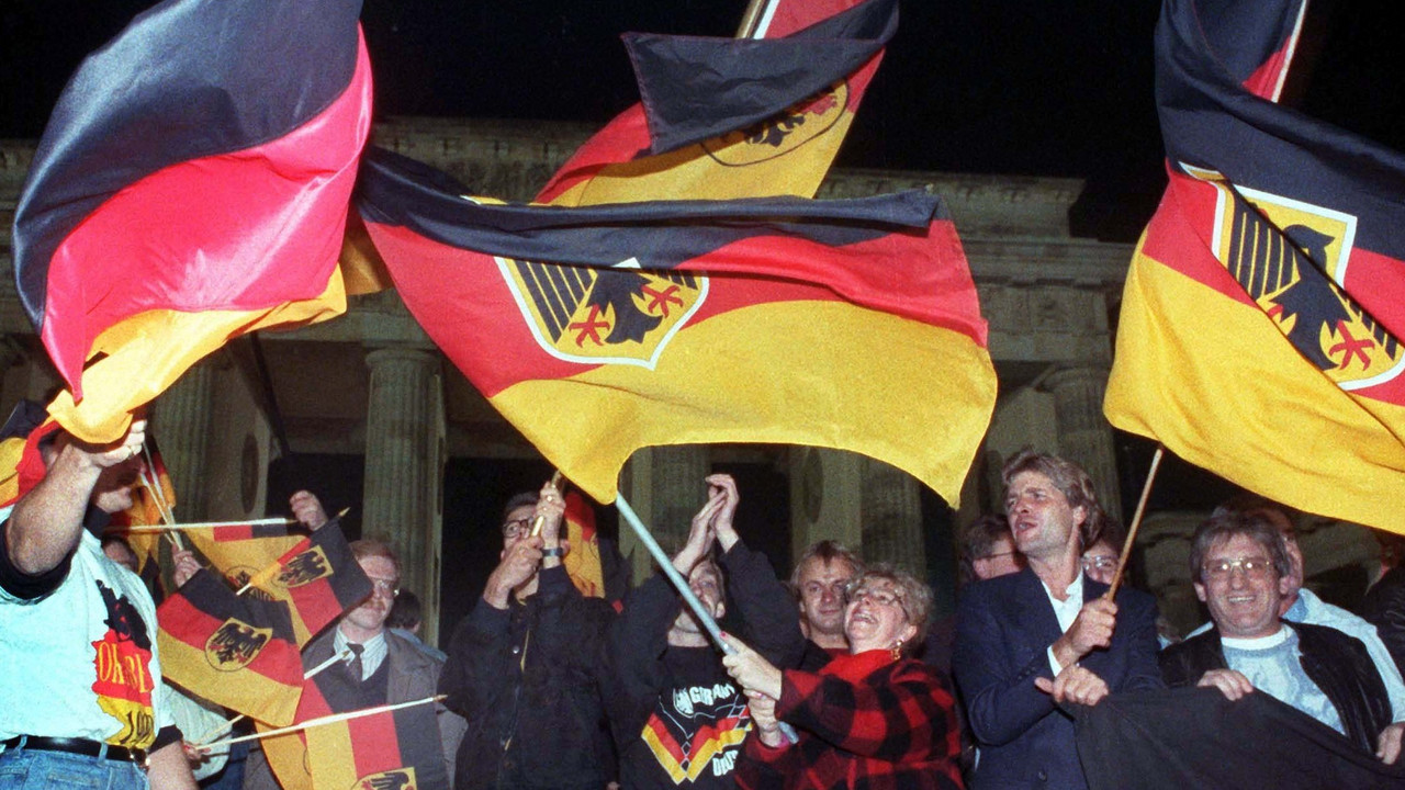 Wiedervereinigung; Bild: dpa