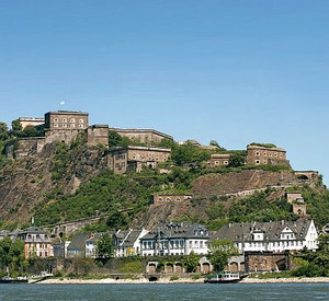 Festung Ehrenbreitstein in Koblenz; Bild: Koblenz-Touristik