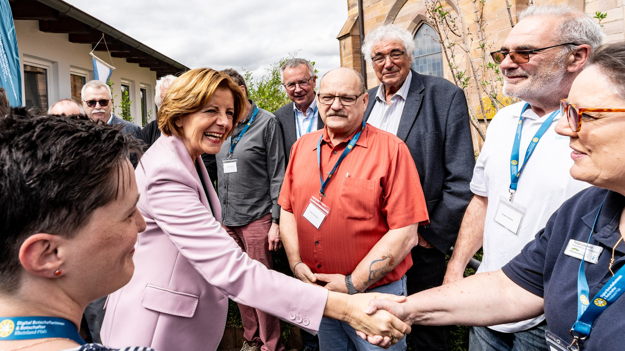 Ehrenamtsreise Ministerpräsidentin Malu Dreyer Donnersbergkreis