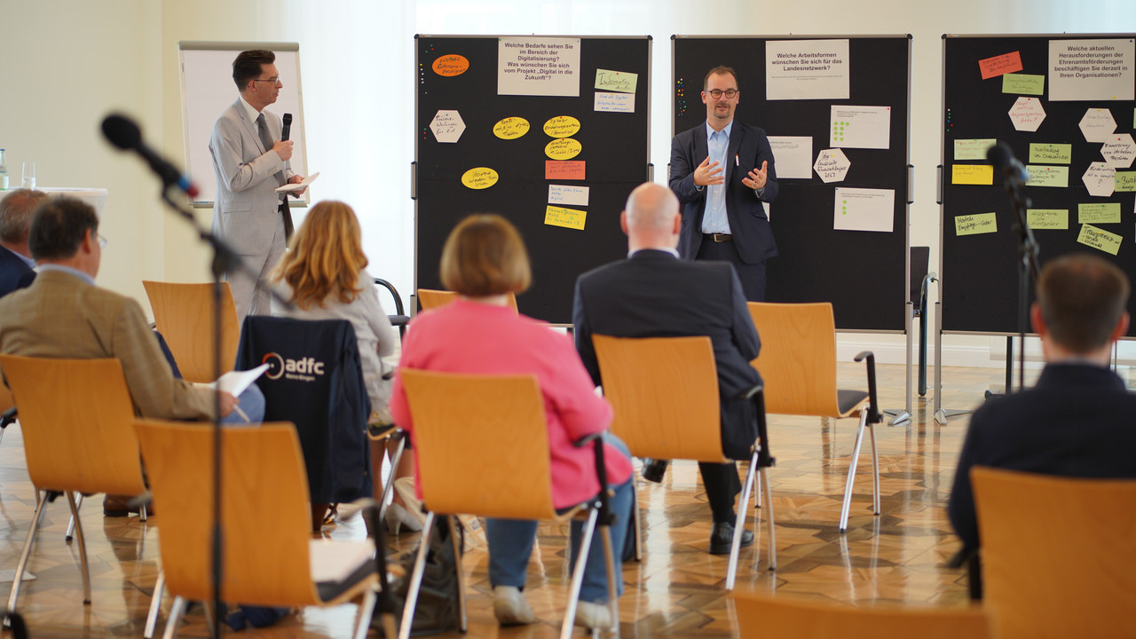 Jahrestreffen des Landesnetzwerks Bürgerschaftliches Engagement 