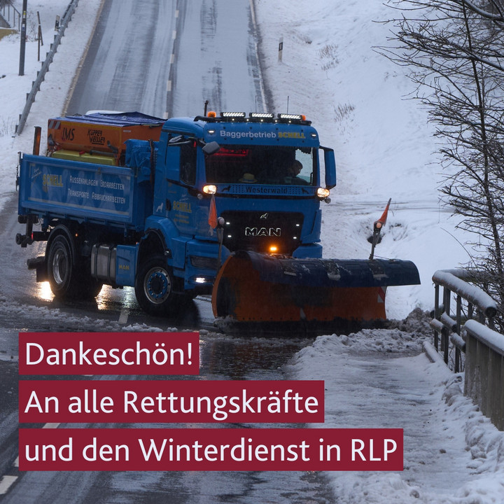 Schneeräumung RLP 2025