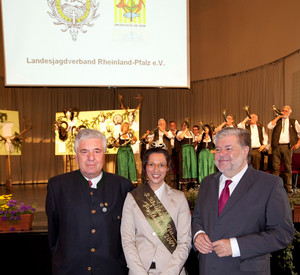Beck beim Jagdverband; Bild view