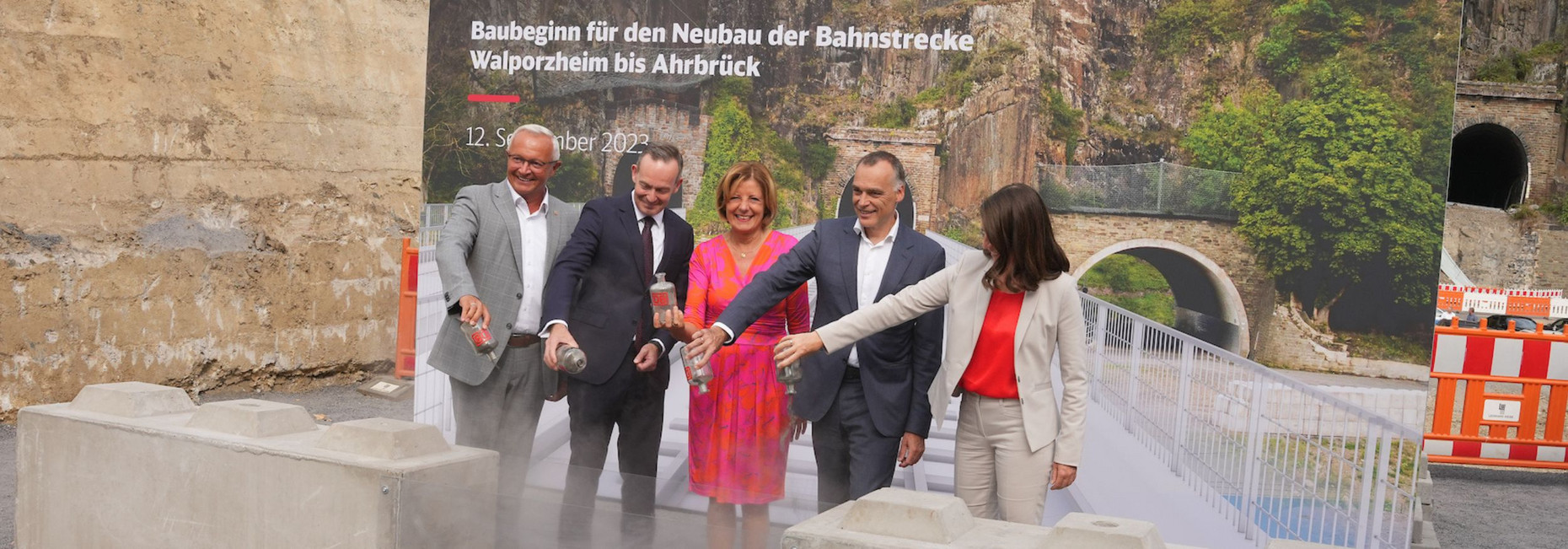 Achim Hallerbach, Volker Wissing, Malu Dreyer, Berthold Huber, Cornelia Weigand