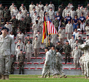 US-Soldaten in Baumholder; Bild: dpa