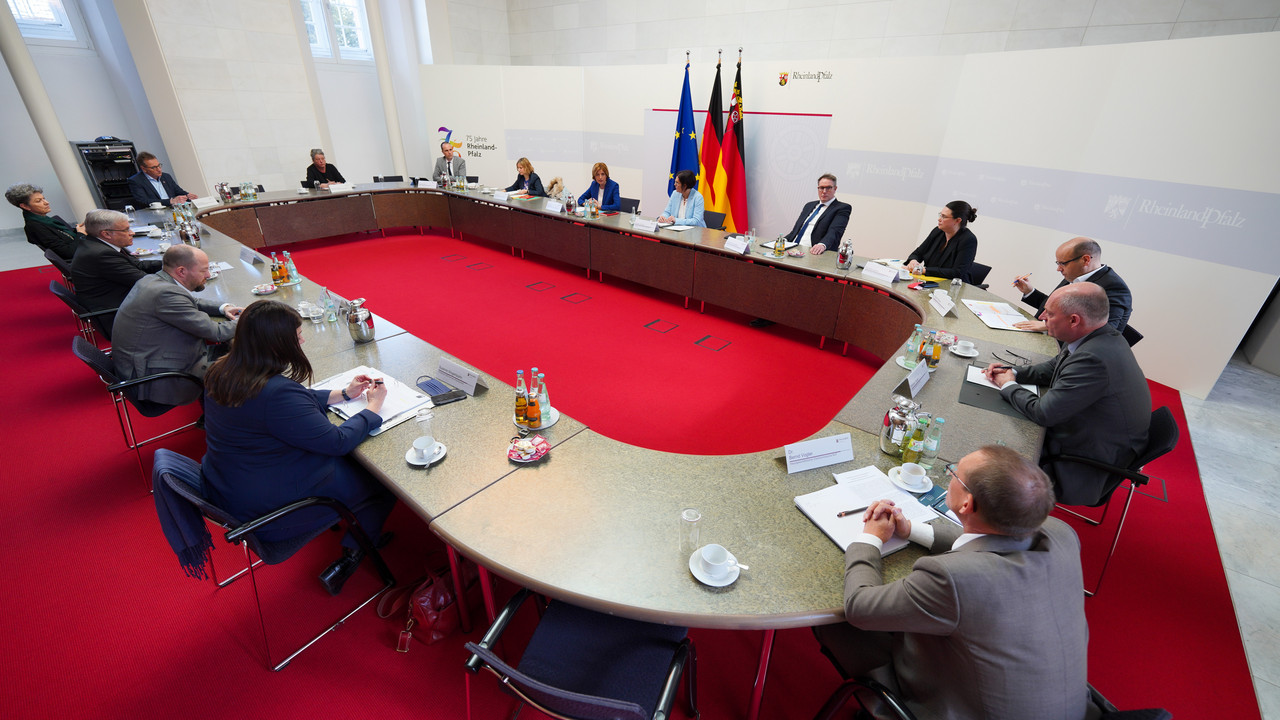 Treffen des Transformationsrats in der Staatskanzlei