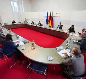 Treffen des Transformationsrats in der Staatskanzlei