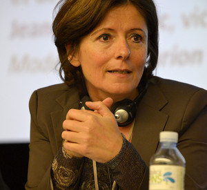 Malu Dreyer bei der Konferenz in Paris; Bild: Jean-Luc Grillot