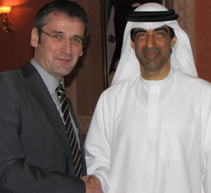 Hendrik Hering und Haniv Ali Hassan; Bild: Ministerium