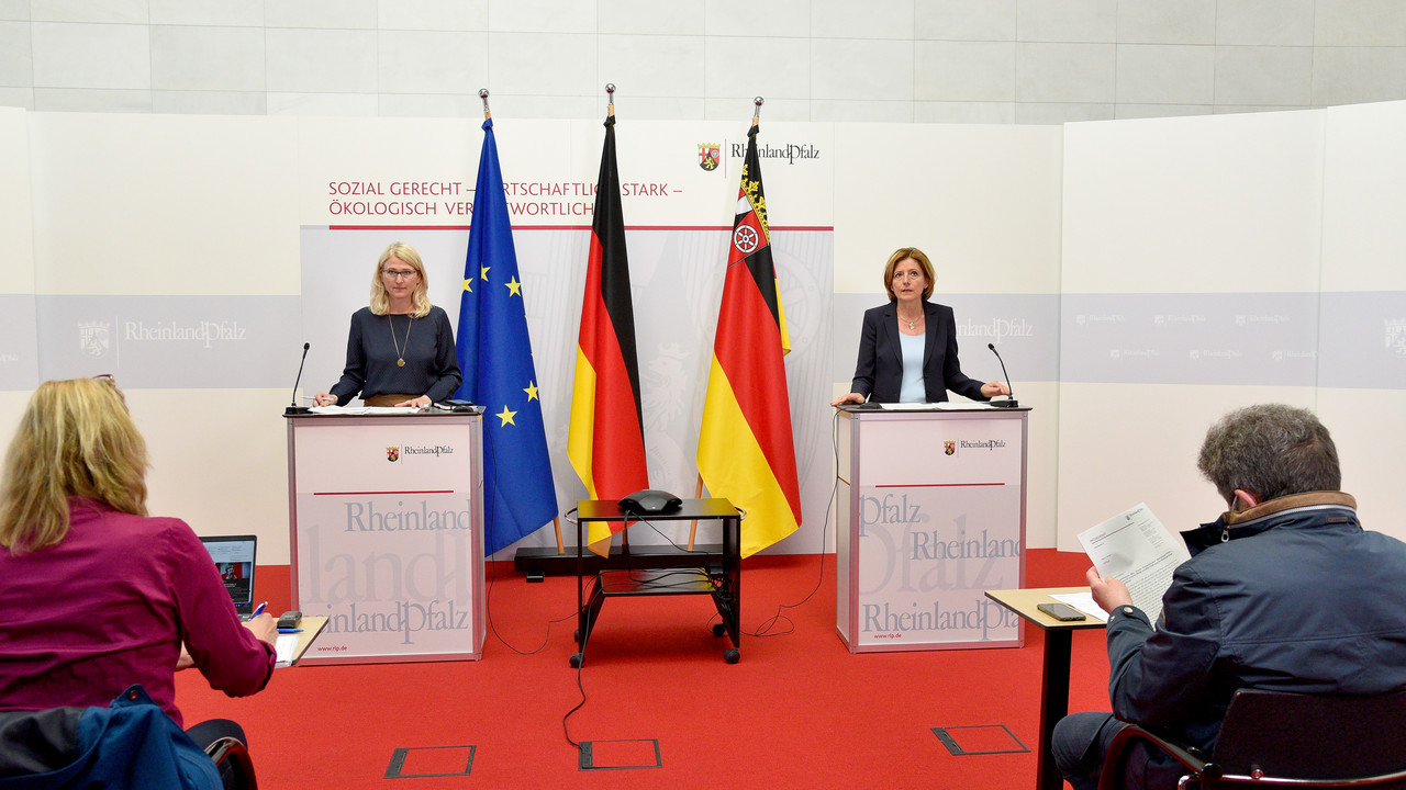Pressekonferenz zum Perspektivplan RLP