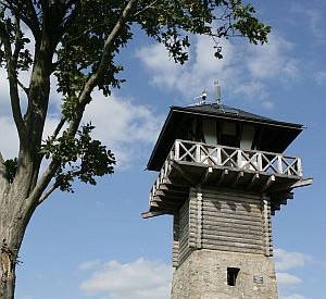 Limes-Turm bei Arzbach (Rhein-Lahn-Kreis), Bild: dpa
