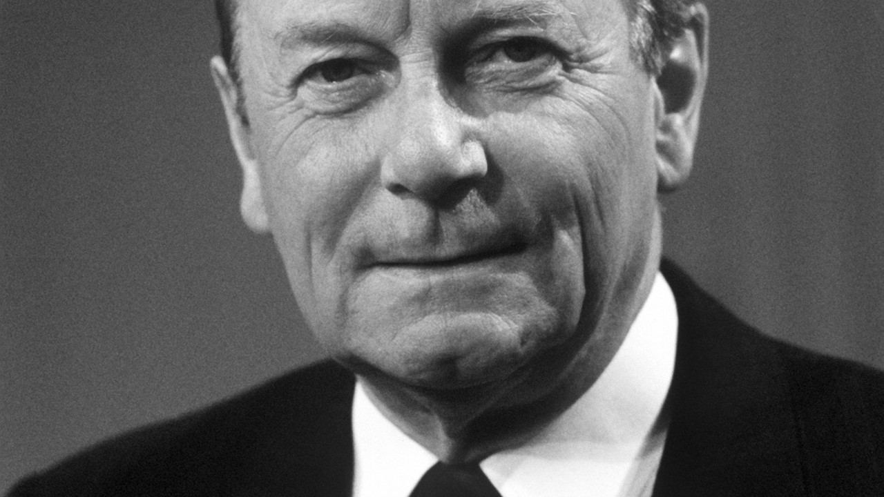 Ministerpräsident Carl-Ludwig Wagner; Bild: rlp-Archiv