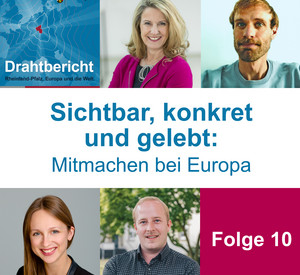 Europapolitische Öffentlichkeitsarbeit. Folge 10 des Drahtberichts ist online.
