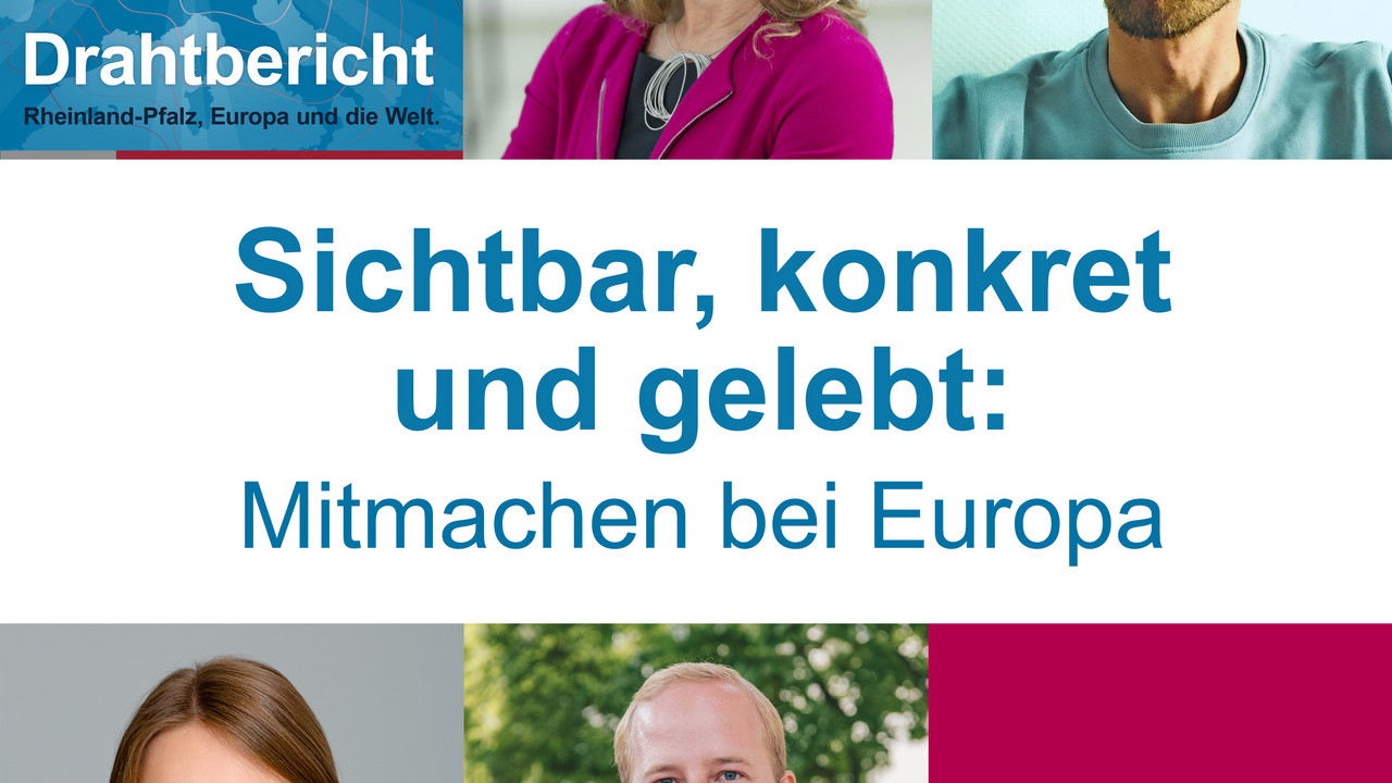 Europapolitische Öffentlichkeitsarbeit. Folge 10 des Drahtberichts ist online.