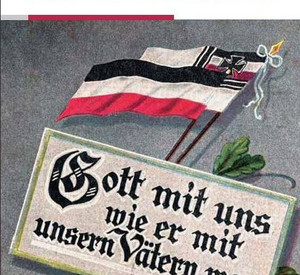 "1914-1918. Kriegsalltag im Grenzland"; Bild: Titelseite Broschüre