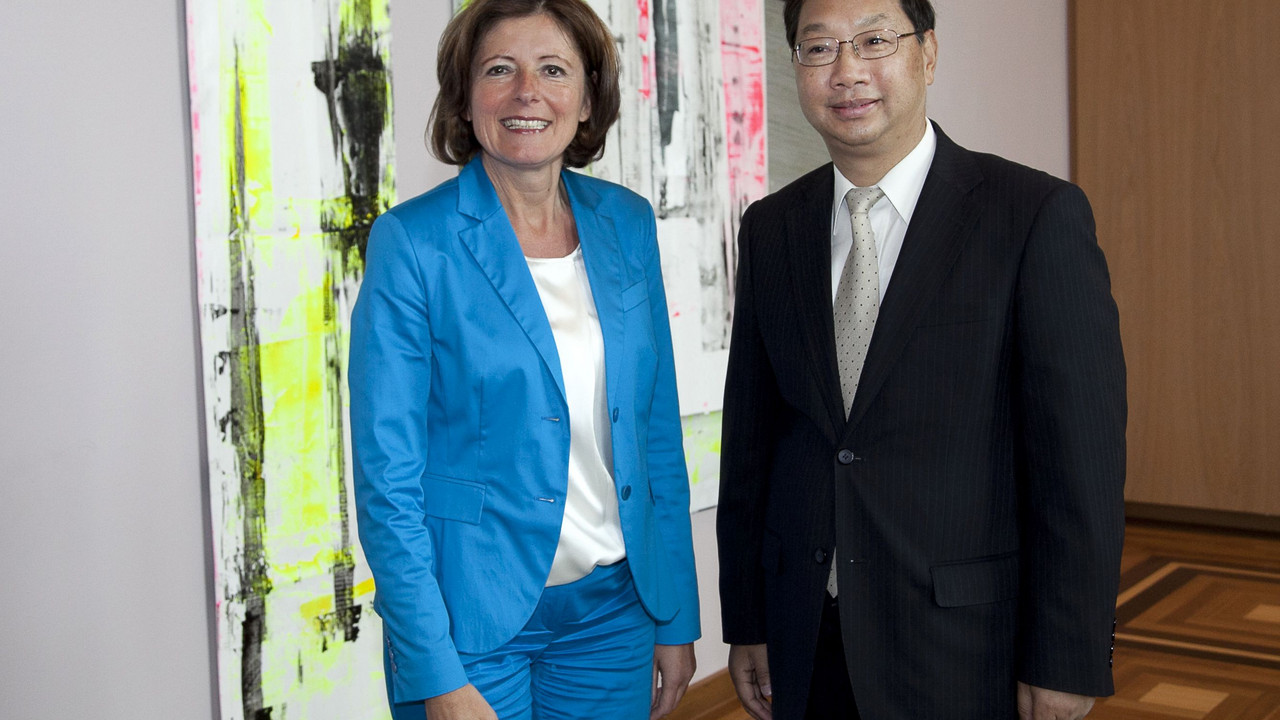 Antrittsbesuch des chinesischen Botschafters