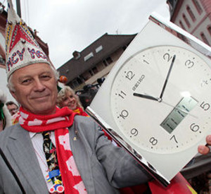 Narren feiern in Mainz