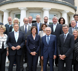 Treffen im Gästehaus der Landesregierung; Bild: Stefan Sämmer