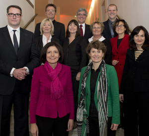 Der rheinland-pfälzische Ministerrat; Bild: rlp-Archiv
