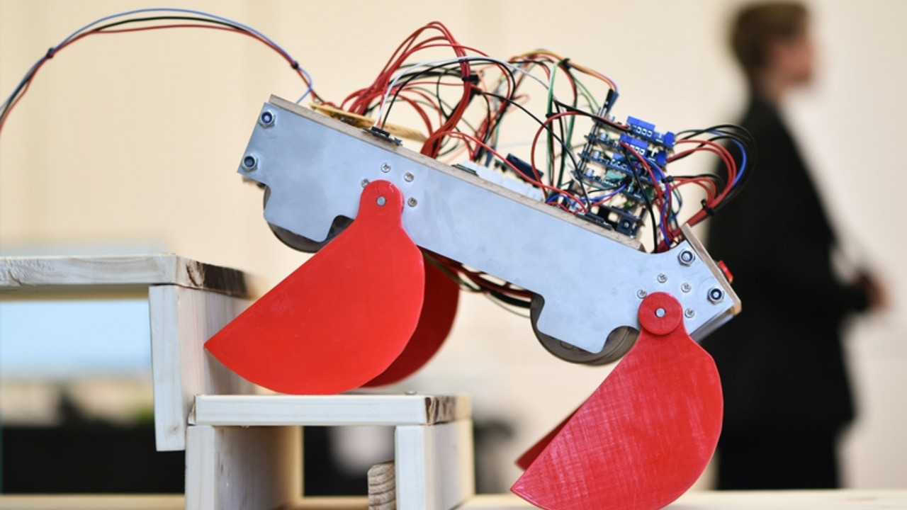 Treppensteigender Roboter