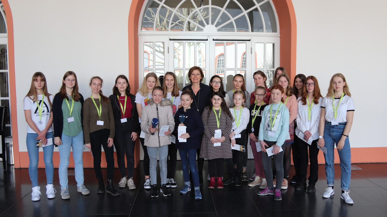 Girls‘Day 2019 in der Staatskanzlei