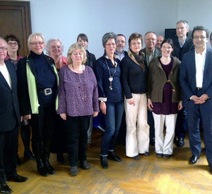 Integrations- und Ausländerbeauftragte mit Landesbeauftragtem für Migration und Integration, Miguel Vicente; Bild: MIFKJF